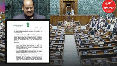 No-confidence motion moved against Speaker Om Birla in Lok Sabha with signatures of 118 MPs