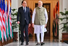 પીએમ મોદી મલેશિયામાં ભારતીય સમુદાયને સંબોધિત કરી રહ્યા છે.