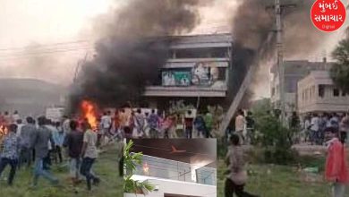 Political violence in Andhra Pradesh: Stones pelted and arson at former minister's house; area turned into police camp