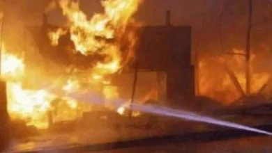 થાણેની બિલ્ડિંગમાં ઈલેક્ટ્રિક મીટર બોક્સમાં લાગેલી આગ અને ફાયર બ્રિગેડની કામગીરી.