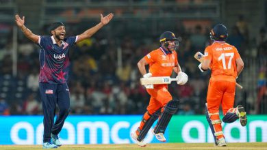 United States of America vs Netherlands, 21st Match, Group A, ICC Men's T20 World Cup 2026 - Scorecard United States of America won by 93 runs