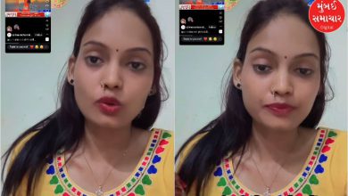 A girl who made a railway track reel in Surat had a hard time, see what the police did?